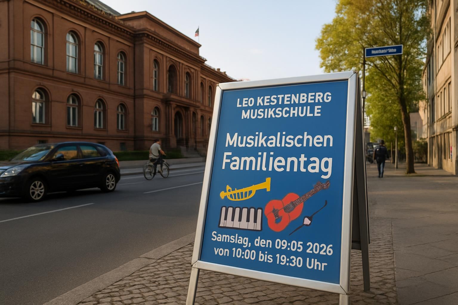 Einladung zum Musikalischen Familientag der Leo Kestenberg Musikschule - Tempelhof-Schöneberg