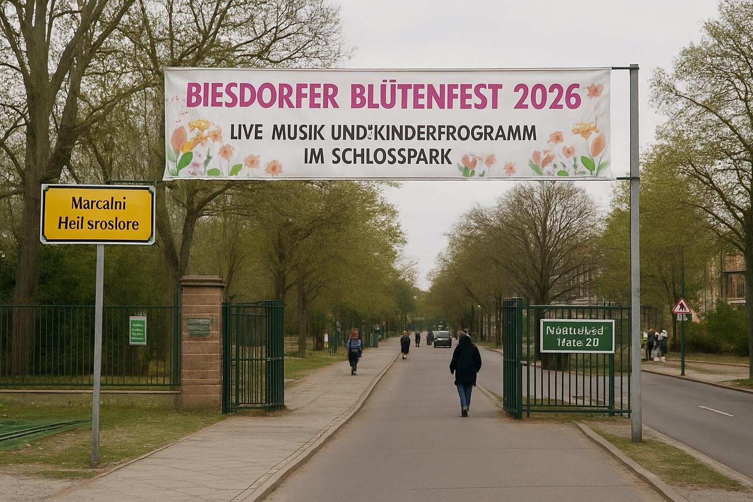 Marzahn-Hellersdorf: Biesdorfer Blütenfest 2026 bringt Live-Musik und Kinderprogramm in den Schlosspark - Marzahn-Hellersdorf