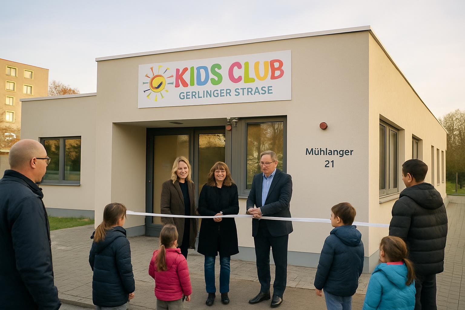 Offizielle Eröffnung der Kinderfreizeiteinrichtung „Kids Club Gerlinger Straße“ - Neukölln