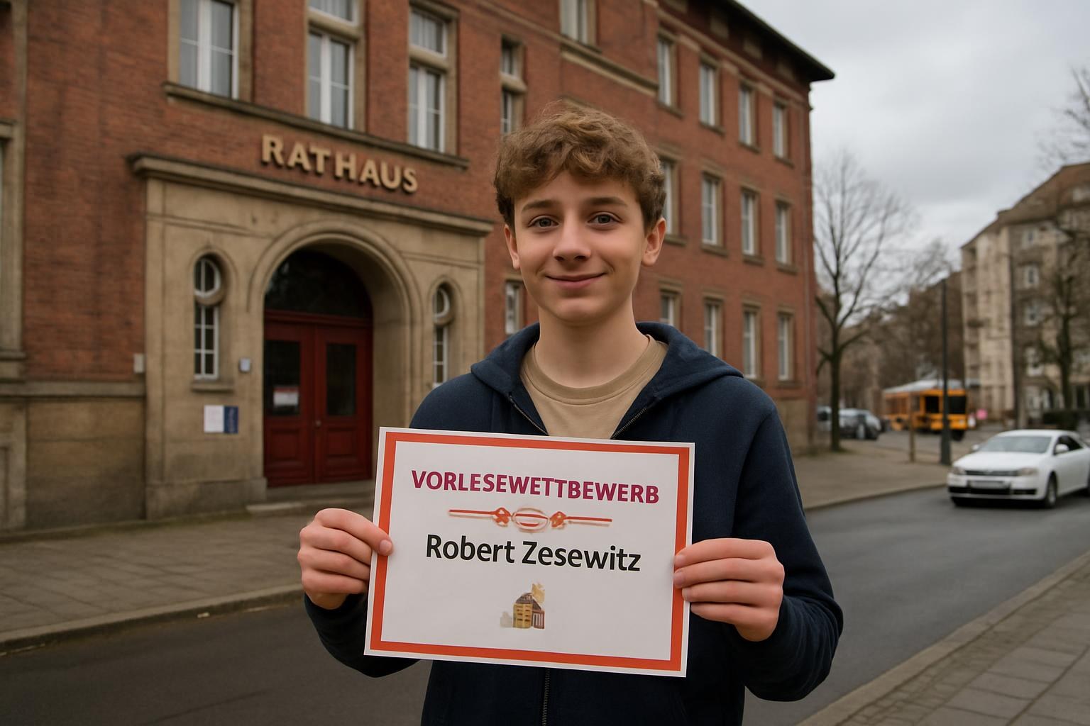 Vorlesewettbewerb: Unser Bezirkssieger ist Robert Zesewitz! - Steglitz-Zehlendorf